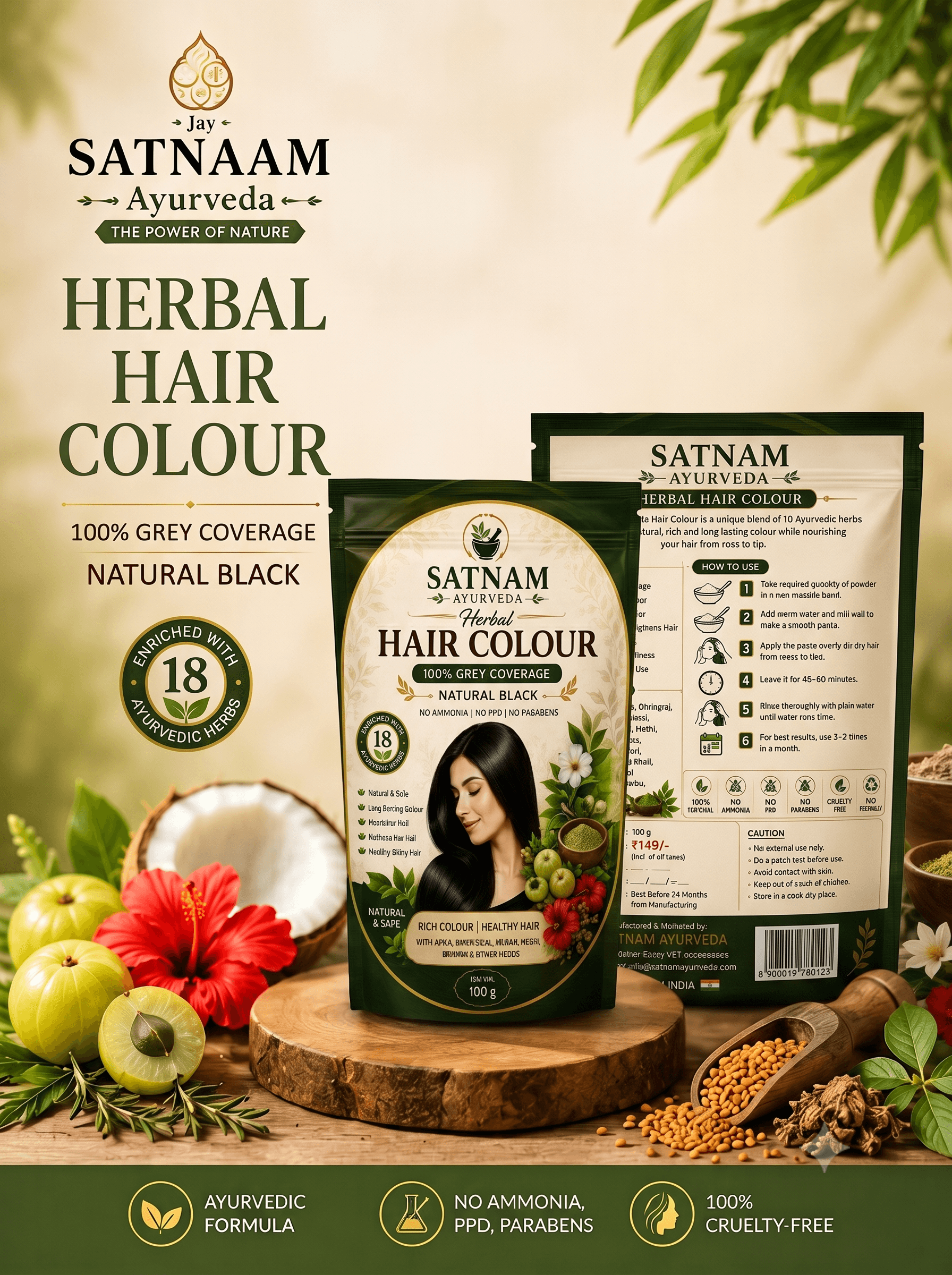 Herbal Hair Colour